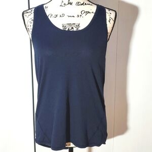 Sweaty Betty- Womens Navy Blue Workout Tank Top Athletic Wear Gym Sz.Medium